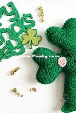 3am Grace Designs - Donna Vasquez Beavers and Michaelene Nelson - Shamrock Kawaii Cuddler - Free