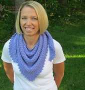 Triplicity Shawl by Michelle Hunter/Knit Purl Hunter-Free