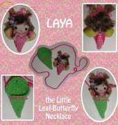 Laya - The Little Leaf-Butterfly Necklace