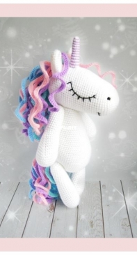 WasilenaToys - Alena Vasilyeva - Unicorn - Russian