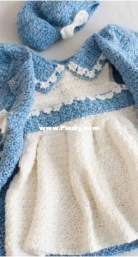Maggies Crochet - Maggie Weldon - Donna Collinsworth - PA994 Bon Bon Dress and Jacket