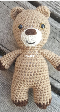 Happy Hook Designs - Megan Alameda - Bastian the Bear - Free