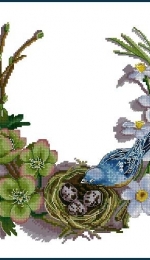 Paradise Stitch - Cosy Nest by Olga Lankevich XSD
