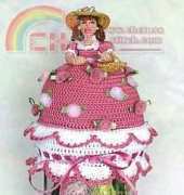 Bluebeary Treasures - Sue Pendleton - BBT058 - Southern Belle Jar Topper