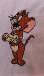 Jerry with some cheese.