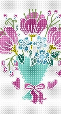 Flower Bouquet by Durene Jones - Free