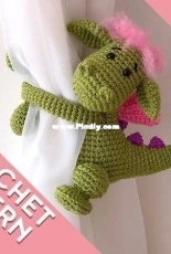 Nice and Cosee - Victoria McDermott - Dragon curtain tieback