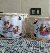 Bathroom mice for my bathroom baskets