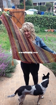 Stitchnerd Designs - Susan Ashcroft - Quaker Yarn Stretcher Boomerang