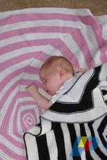 OpArt Baby Blanket by Melissa Dominguez -Free