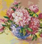 Bucilla 4771 Peonies in Bloom XSD