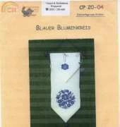 Cornelia Papesch CP 20-04 - Blauer Blumenkreis