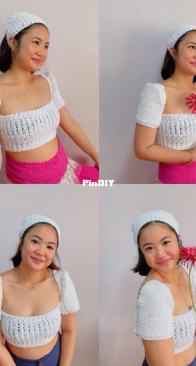 Kim Krochets - Kim Ricafuente - Ligaya Filipiñana top