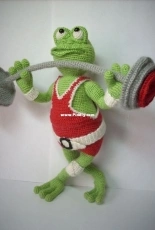 Nata 33 - Natalia Zagrebina - Frog weight lifter - Russian