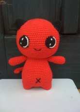 crochet devil