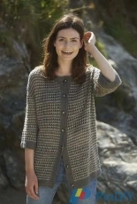 Polzeath Cardigan by Sue Blacker/Blacker Yarns-Free