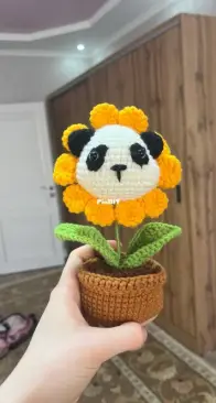Sunflower panda:)