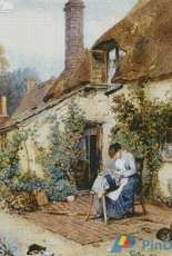 Artecy Cross Stitch - A Lace Maker