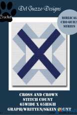 Del Guzzo Designs - Tammy Del Guzzo - Biblical Cro-Quilt Series Cross and Crown