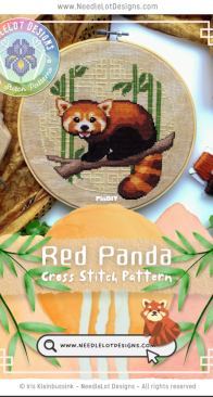 Needlelot Designs - Red Panda by Iris Kleinbussink