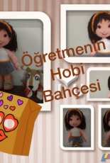 turuncu mutlu kız
