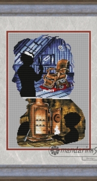 Mandarinks Design - The Barber of London by Nadezhda Grigorieva / Grigoryeva Надежда Григорьева