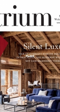 Atrium Magazin für Wohnkultur, Design und Architektur No. 01/2024 - German