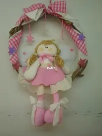 Corona Ángel rosado