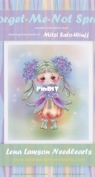 Lena Lawson Needlearts - Forget Me Not Sprite   XSD