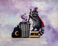 Needlelot Designs - Magic Raccoon