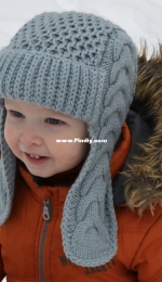 Winterberry Earflap Hat by Tatsiana Matsiuk/ViTalinaCraft
