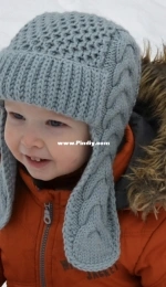 Winterberry Earflap Hat by Tatsiana Matsiuk/ViTalinaCraft