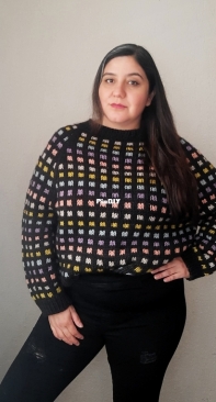 All Sort of Flavors Sweater by Marcela Chang Knits - English, Spanish - Free