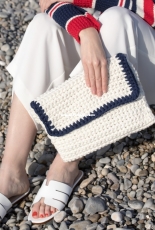 Dale Garn - Trine Lise Høyseth - Coco crochet clutch - Norwegian - Free