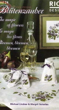 RICO Design-Book  N°24-The magic of flowers/Blütenzauber