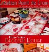 Creation Point de Croix-N°24-2012- HS Broderie Rouge