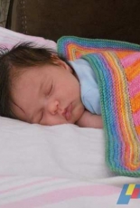 Baby Shane Blanket by Tanis Lavallee/ Tanis Fiber Art-Free