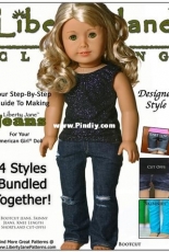 Liberty Jane Clothing - Jeans Bundle for 18" Dolls