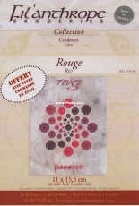 Filanthrope Broderies COU04 - Rouge - Passion