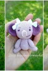 Zicca handmade crochet - Ilona Ziber - Crochet Elepant pattern- Free