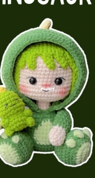 LinhSan Handmade - Linh San - Baby Cosplay Dinosaur - Vietnamese