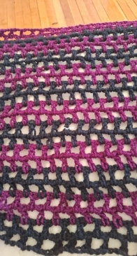 Mesh Stitch blanket