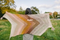 Arrowhead Shawl-ChiWei Ranck/1dogwoof-English