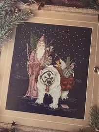 Leisure Arts - 2045 Noble Companoins. Book 2 - Santa and bear