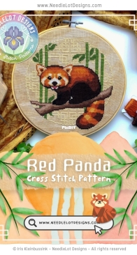 Needlelot Designs - Red Panda by Iris Kleinbussink XSD