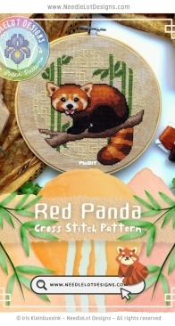 Needlelot Designs - Red Panda by Iris Kleinbussink XSD