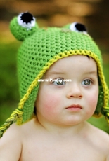 Inner Hooker- Frog Earflap Beanie