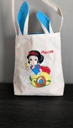 snow white easter bag -los disenos de inma etsy