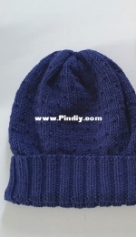Knit hat October by Veronika Stoncus-Latvian-Free