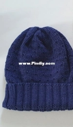 Knit hat October by Veronika Stoncus-Latvian-Free